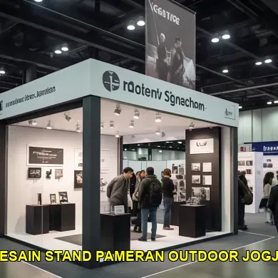desain stand pameran outdoor jogja
